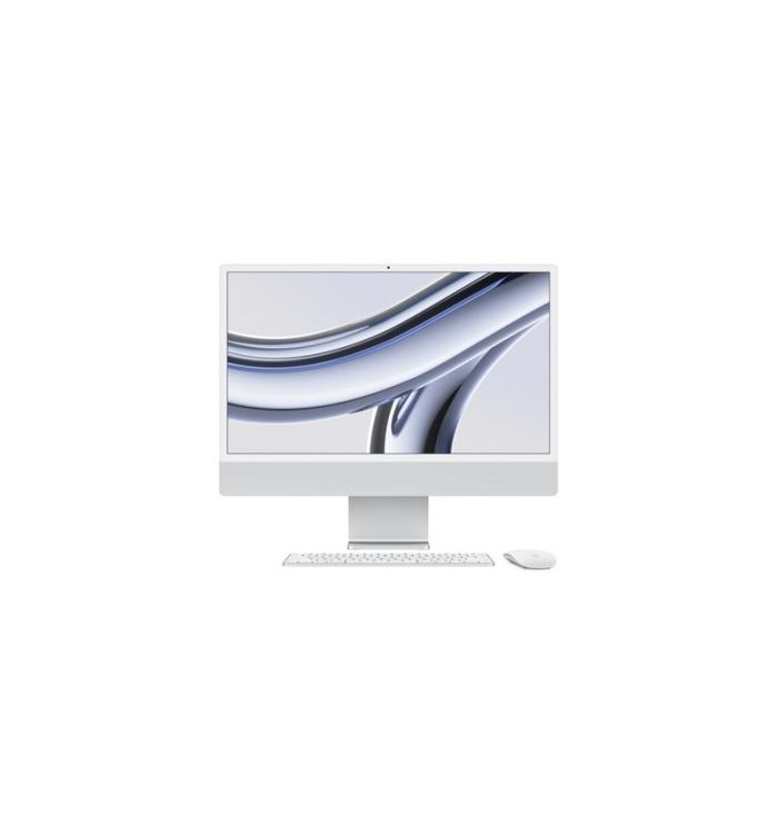 iMac 24" 256GB SSD - Apple M3 chip con 8-core CPU e 8-core GPU - Argento